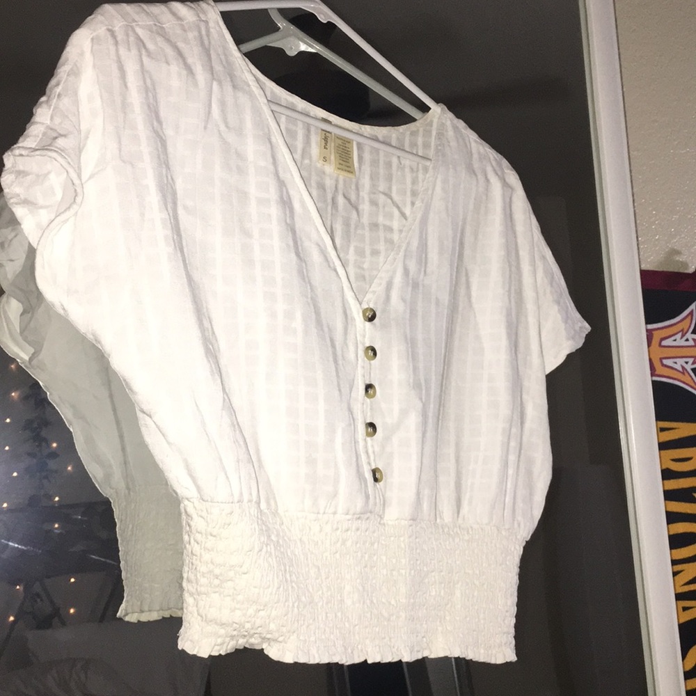 Japna Size Small White Blouse